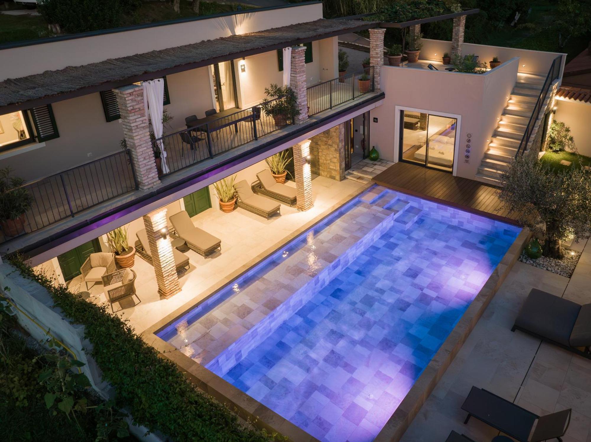 Vila Robida Rooms & Spa Črni Kal Exterior foto